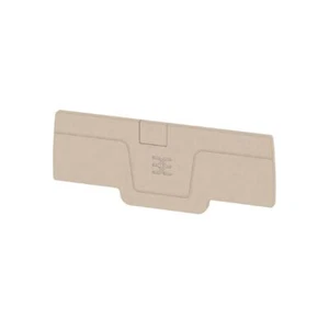 10pcs WEIDMULLER AEP 4C 2.5 1521530000 End Plate Dark Beige New ✦KD - Picture 1 of 4