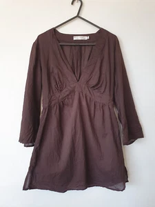 chocolate beach dress SEAFOLLY - Size 8 - (RRP: $119.95) - Picture 1 of 3