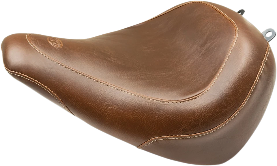 Mustang Wide Tripper Solo Seat Brown Smooth Front - without Backrest #83056 - Imagem 1 de 1