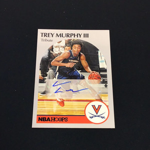 2021-22 Panini Chronicles Draft Picks Hoops Retro Autographs Black #4 Trey Murph