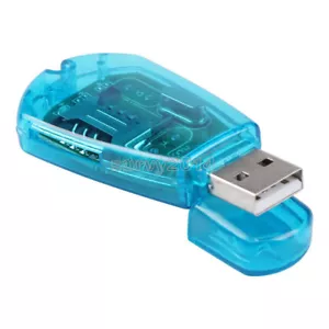 USB Cellphone Standard SIM Card Reader Copy Cloner Writer SMS Backup GSM/CDMA - Picture 1 of 5