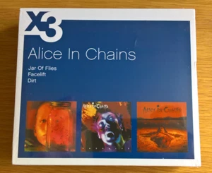 Alice In Chains Triple CD Album Set Jar Of Flies / Facelift / Dirt X3 NEW SEALED - Picture 1 of 2