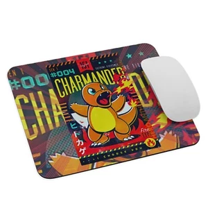 Charmander Pokémon ヒトカゲ - Mauspad NEU 9,5" x 7,75" rutschfester Gaming Laptop - Bild 1 von 4