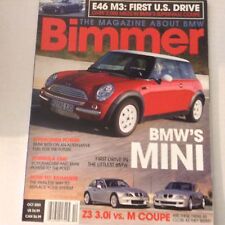 Bimmers BMW Magazine BMW's Mini Z3 Vs M Coupe October 2001 052617nonrh2