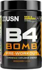 USN B4 Bomb 300g Pre-Workout New & Improved Formula 4 in Flavours