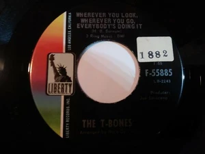 The T-Bones - Wherever You Look VG++ Original Variant Label Liberty Record 1966 - Picture 1 of 3