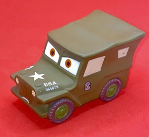 Disney Pixar CARS SERGEANT SARGE Army Jeep Bath Pool Water Toy Mattel 2021 - Picture 1 of 6