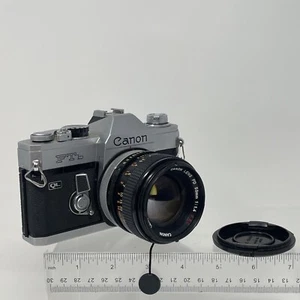 *Near Mint* Canon FTb-N FTb QL Late Model Camera FD 50mm F/1.4 S.S.C SSC From JP - Picture 1 of 12