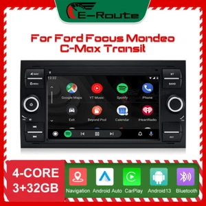 7'' Car Radio For Ford 6000 CD Replacement Android Auto CarPlay Navi GPS DAB+ 4G - Picture 1 of 18