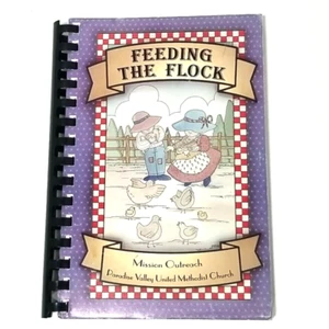 Feeding The Flock Cookbook 1999 United Methodist Church Paradise Valley Arizona - Imagen 1 de 8
