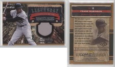 2014 Classics Legendary Lumberjacks Materials Jerseys /99 Frank Robinson #10 HOF