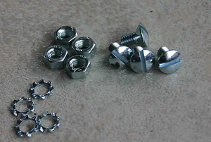 SIMSON SR2 SR2E Schrauben für Spritzlappen Schmutzfänger Spritzschutz vorn 005 - Bild 1 von 1