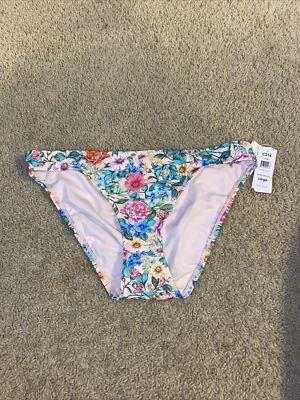 Swim Systems Women’s L Americana Valley Blooms Bikini Bottoms NEW - Image 1 of 4