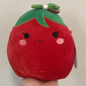 Squishmallow 7" Natalia Chile Pepper Viva la Mexico Red with Bow Plush BNWT - Picture 1 of 3