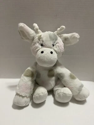 Pequeña Jirafa Peluche Jirafa Rosa Marrón Gris Lunares Suave Foto 1 de 4