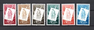 Spain 1956 set Hungarian Youth stamps (Michel 1097/1102) nice MNH - Picture 1 of 1