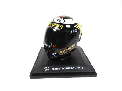 Casque Jorge Lorenzo Champion du monde 2012 MotoGP Yamaha - 1:5 Altaya MC002 - Photo 1/4