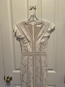 BHLDN Placid Wedding Dress Gown by Tadashi Shoji. Size 00 Excellent Condition - Picture 1 of 8