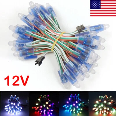 1000PCS 12V WS2811 IC RGB Full Color Pixels LED Module Light Chrismas Lamp Star - Image 1 of 4