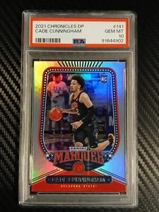 2023 Panini Chronicles DP Cade Cunningham #141 Silver - PSA GEM MT 10 - Picture 1 of 2