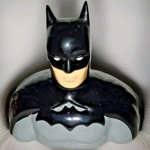 BATMAN Coin Bank DC Comics testa di supereroe 10 pollici busto Starpoint FAB ceramica - Foto 1 di 7