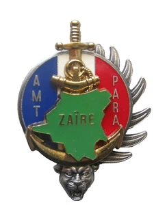 PARACHUTISTES AMT (assistance militaire et technique) A KINSHASA (Zaire). - Imagen 1 de 2