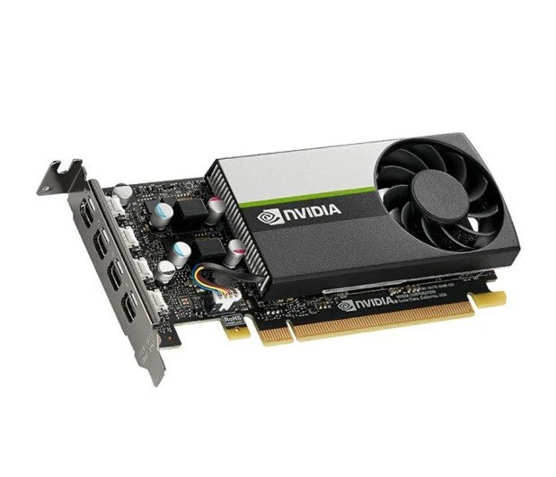 Leadtek Nvidia Quadro T600 Graphics Card 4GB GDDR6 4×Mini DisplayPort 128bit - Image 1 of 4