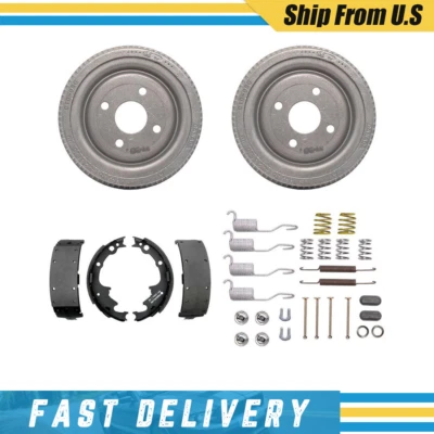 Fits 1985 Dodge Mini Ram Rear Drums Brake Shoes & Hardware Spring Kit - Image 1 of 4