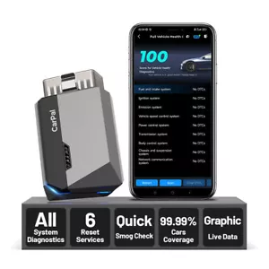 TOPDON Carpal-E OBD2 Diagnostic Tool Scanner Full System Bluetooth Code Reader - Picture 1 of 10