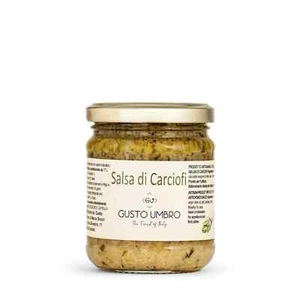 SALSA di CARCIOFI ARTIGIANALE 180gr in OLIO EXTRAVERGINE d'OLIVA No Conservanti - Imagen 1 de 1