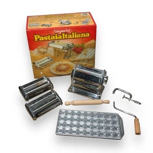 Vintage Imperia PASTAIA ITALIANA Pasta Making Machine - Made In Italy - Picture 1 of 15