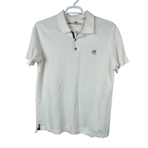 Polo Robert Graham Calce Clásico XL Borde Blanco Detalle Horquilla Diablo - Imagen 1 de 8