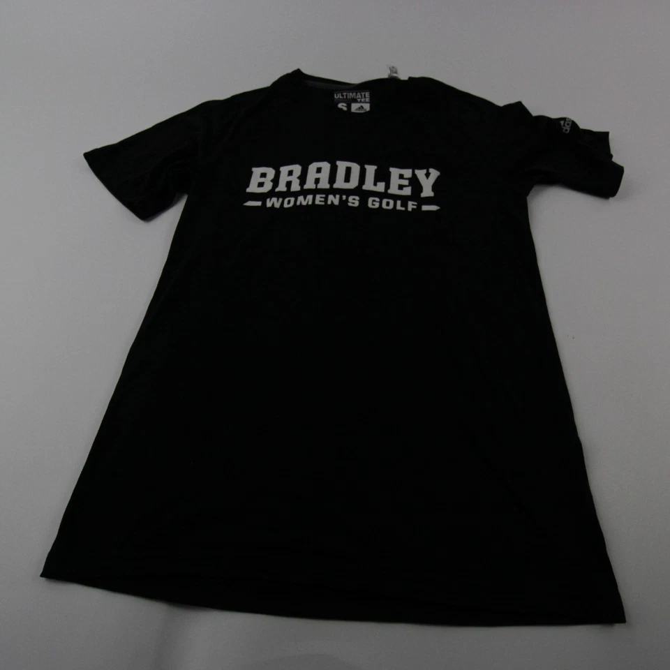 Bradley Braves adidas Ultimate Tee Short Sleeve Shirt Men's Black New - Image 1 of 1