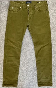 SCOTCH & SODA RALSTON Jeans Slim Fit Stretch Denim Size W32  L30 Green ButtonFly - Picture 1 of 12