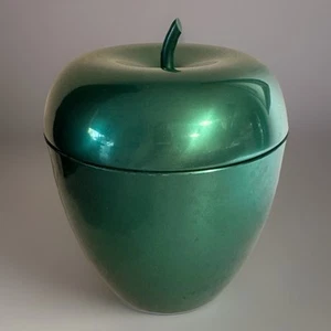 Neocraft by Everlast Metal Green Apple Ice Bucket MCM Vacuum Insulated - Picture 1 of 3