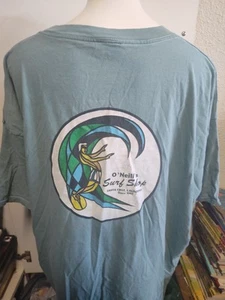 Vintage O’Neill Surf Shop Santa Cruz California Green Wave T-Shirt XXL 2XL NICE - Picture 1 of 9