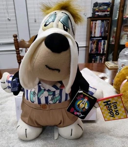 1990 Droopy Stuffed Animal Plush Applause Dog w All Tags “I’m So Happy” - Picture 1 of 9