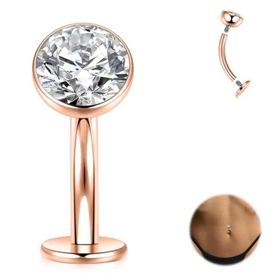 Anillos flotantes para mujer GAGABODY G23 con fondo de disco de titanio - Cur... Foto 1 de 4