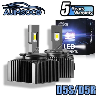 Para Audi S5 2019 2021 2023 2024 2x 30000LM LED Faro D5S H/L Kit de haz Blanco Foto 1 de 4