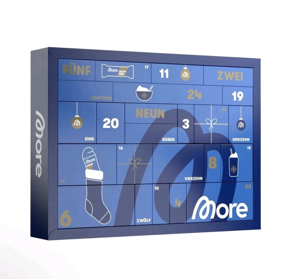 More Nutrition Advent Calendar 2025 Limited ESN