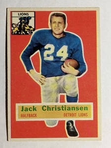 Jack Christiansen 1956 Topps #20 (excelente) - Imagen 1 de 2