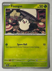 2025 Pokemon Gaming SV Journey Together - JTG EN Foongus #010/159 - Picture 1 of 2