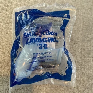 NIP McDonald's Happy Meal 2005 toy Shark Boy And Lava Girl #4 Shark Squirter - Picture 1 of 4