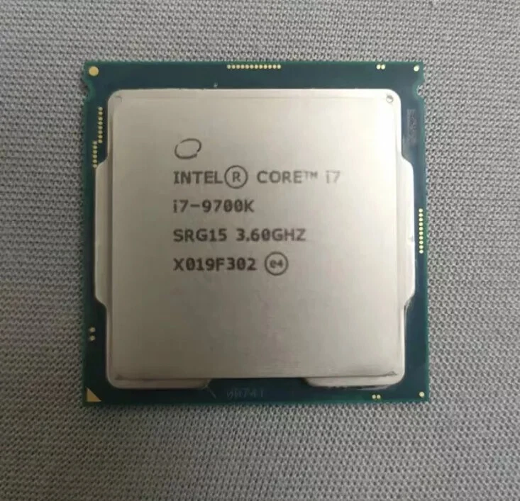Intel Computer Processors Intel Core i7-9700K Processor Model for