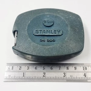 Stanley LongTape 20M 65ft nastro metallico misura 34-390 made in France custodia plastica - Foto 1 di 13