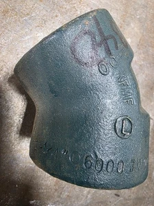 1-1/4" Pipe 45 Elbow 6000 PSI Forged - Picture 1 of 1