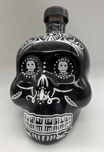Botella de cerámica calavera de tequila Kah vacía (x) - Imagen 1 de 7