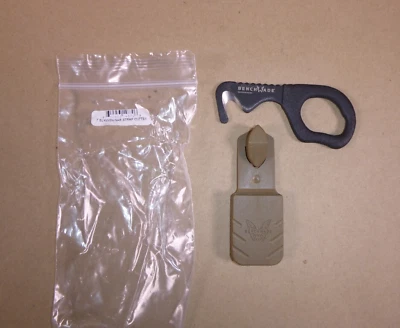 Тактический резак для ремня Benchmade 7 BLKWSN с коричневыми ножнами Coyote 5110-01-579-7972 - Изображение 1 из 4