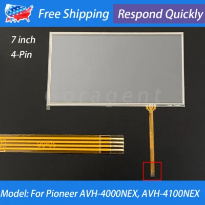 7 inch Touch Screen Digitizer For Pioneer AVH-4000NEX, AVH-4100NEX, AVH-4200NEX - Image 1 of 4