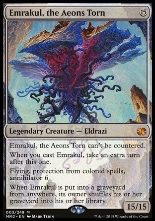 MTG Magic the Gathering Emrakul, the Aeons Torn (3/265) Modern Masters 2015 LP - Image 1 of 1